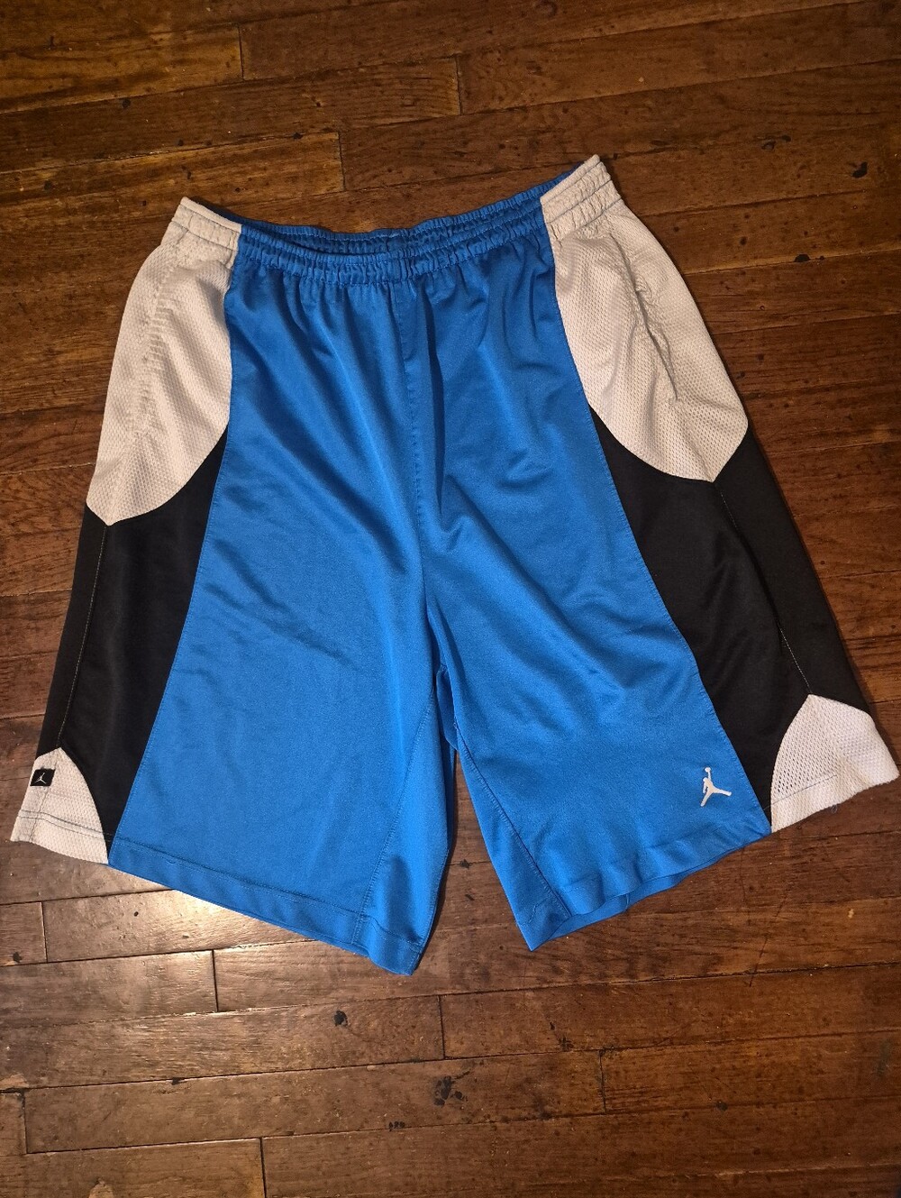 Jordan Men's Blue, Black & White Athletic Shorts Mens Sz 2XL